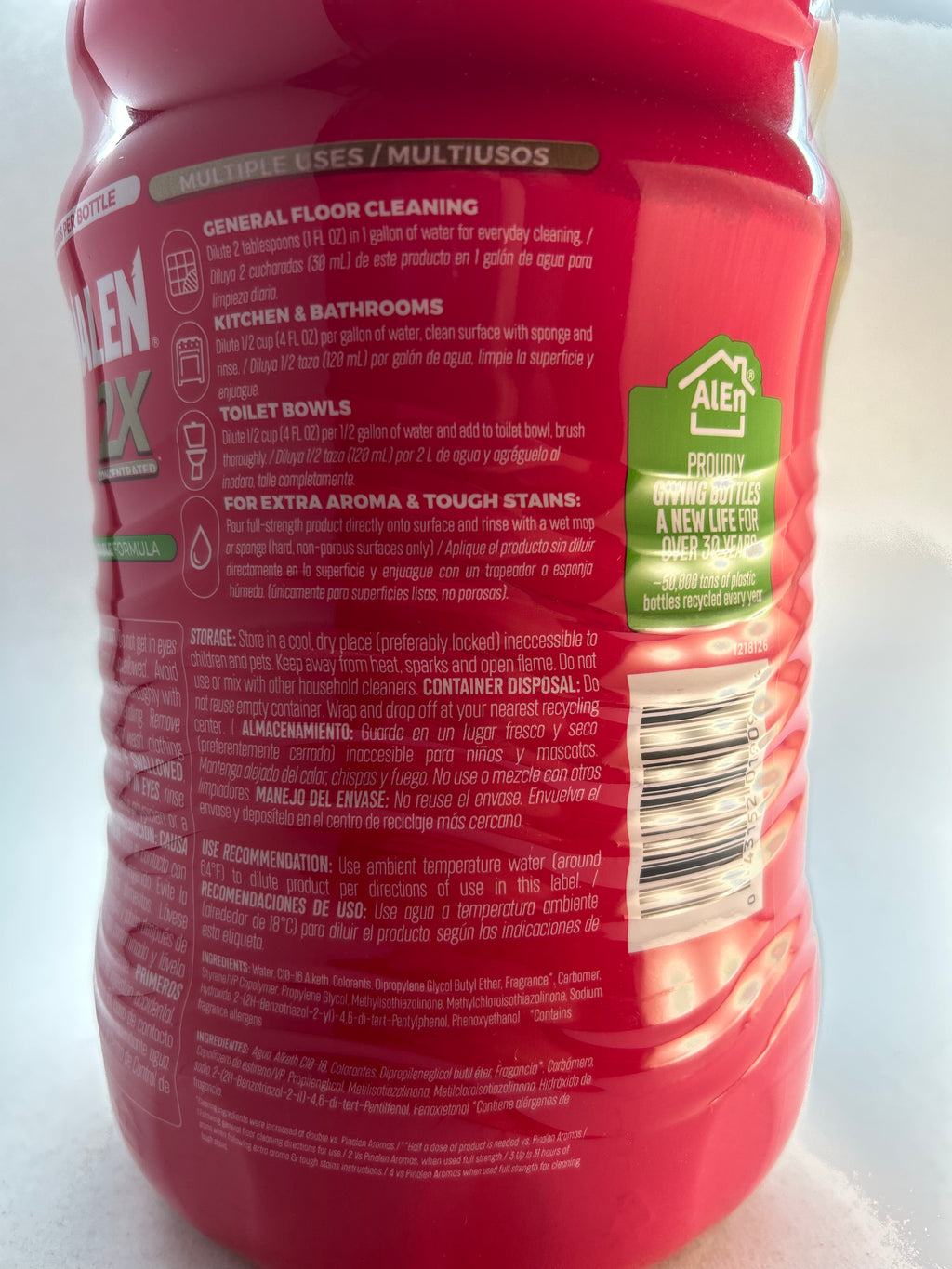 Pinalen Floral Delight Multi-Purpose Cleaner 2x Concentration - 108 fl oz