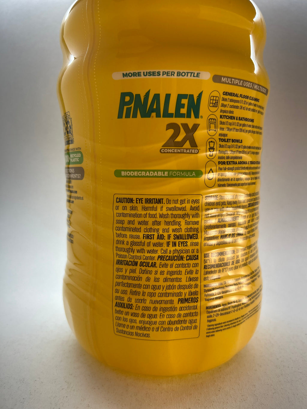 Pinalen Lemon Lift Multi-Purpose Cleaner 2x Concentration - 108 fl oz