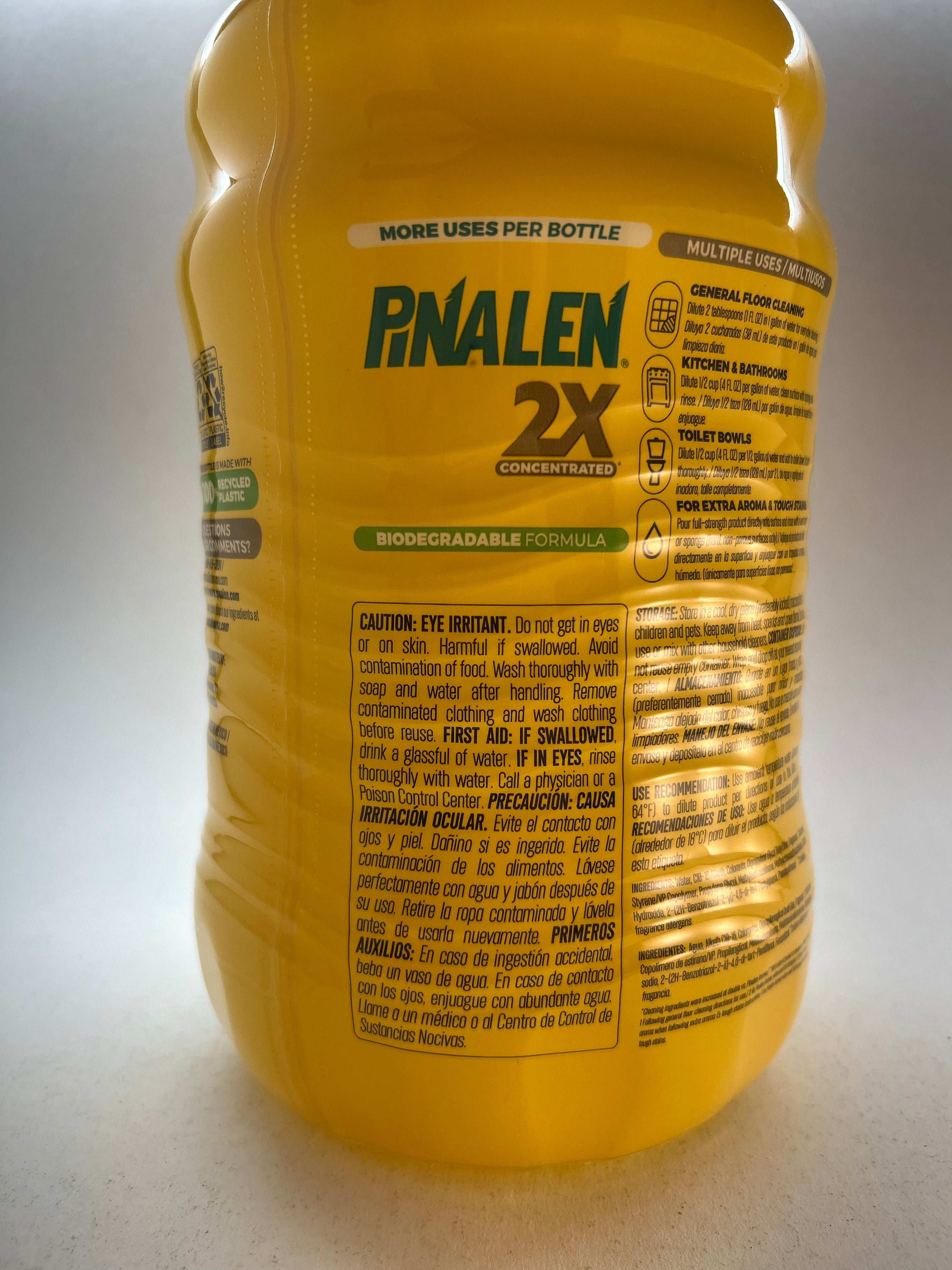 Pinalen Lemon Lift Multi-Purpose Cleaner 2x Concentration - 108 fl oz