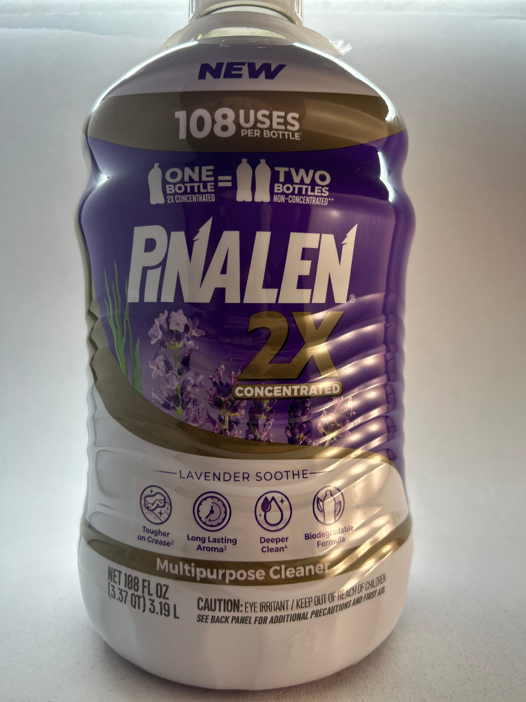 Pinalen Lavender Soothe  Multi-Purpose Cleaner 2x Concentration - 108 fl oz