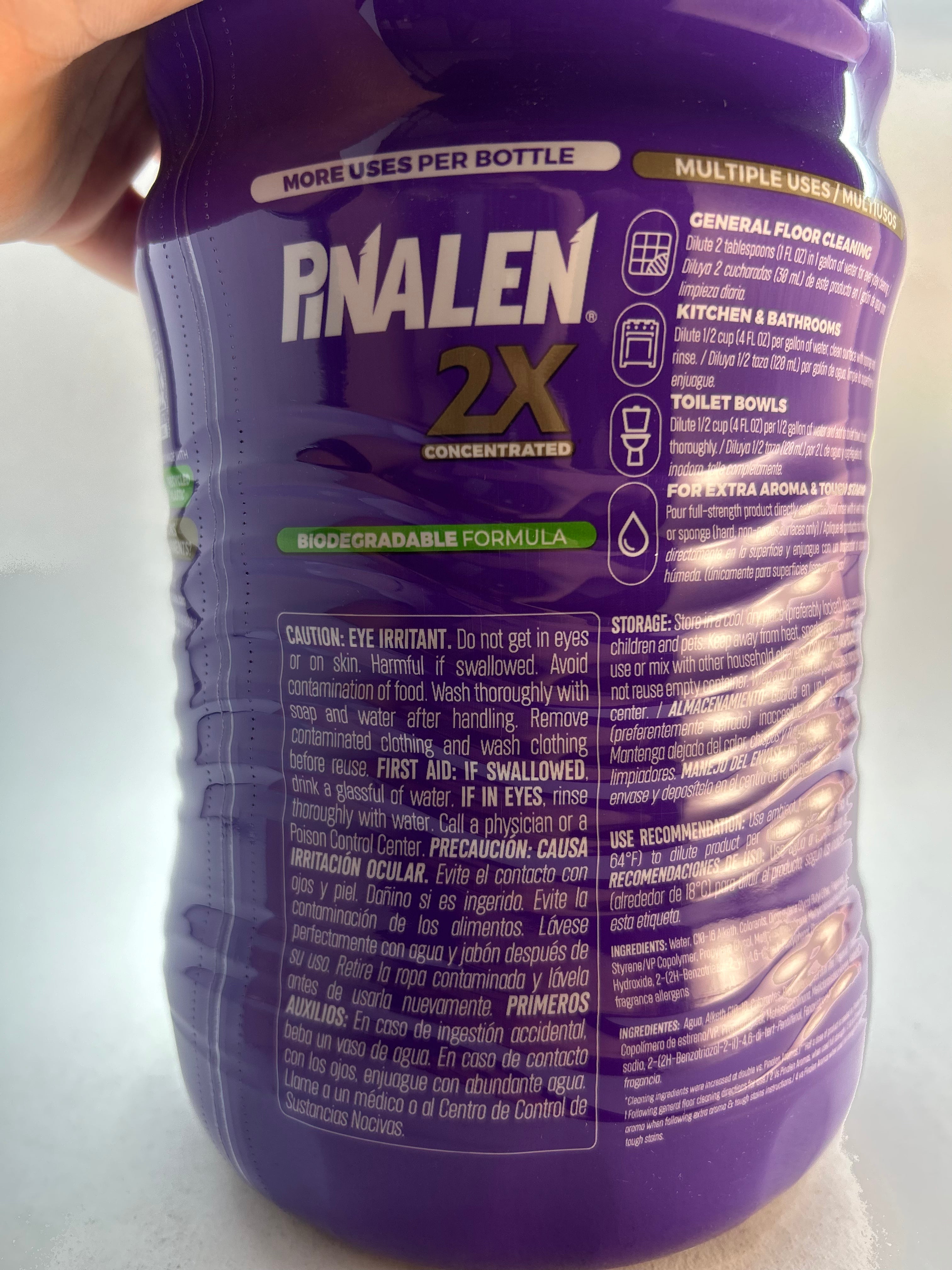 Pinalen Lavender Soothe  Multi-Purpose Cleaner 2x Concentration - 108 fl oz