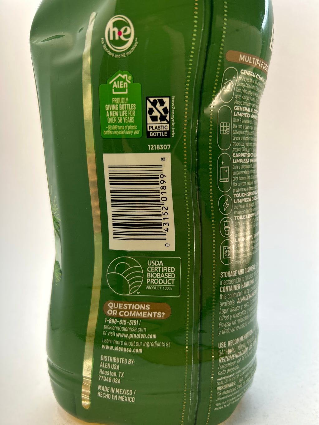 Pinalen Fresh Pine Multi-Purpose Cleaner 2x Concentration - 56 fl oz