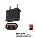 Trisonic Overseas Round Pin Adapter