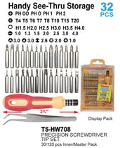 Precision Screwdriver Tip Set
