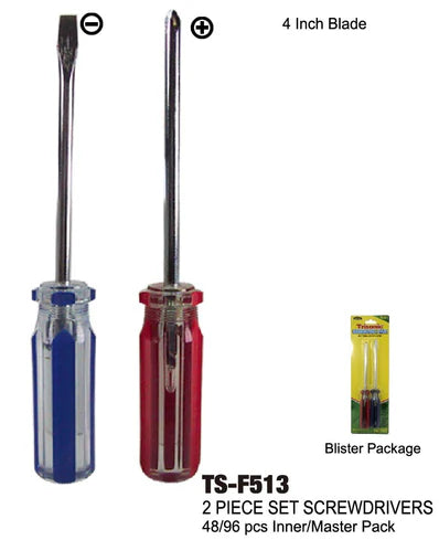 2 Piece Set Screwdrivers